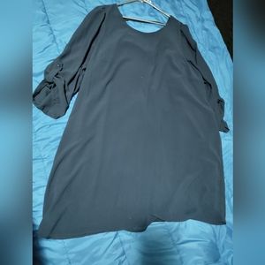 Navy blue knee length dress, 3x by Speechless.